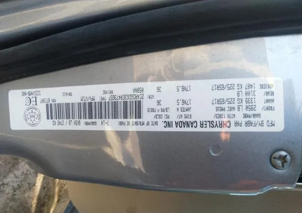 Dodge Caravan cena 19680 przebieg: 245150, rok produkcji 2014 z Krasnystaw małe 232